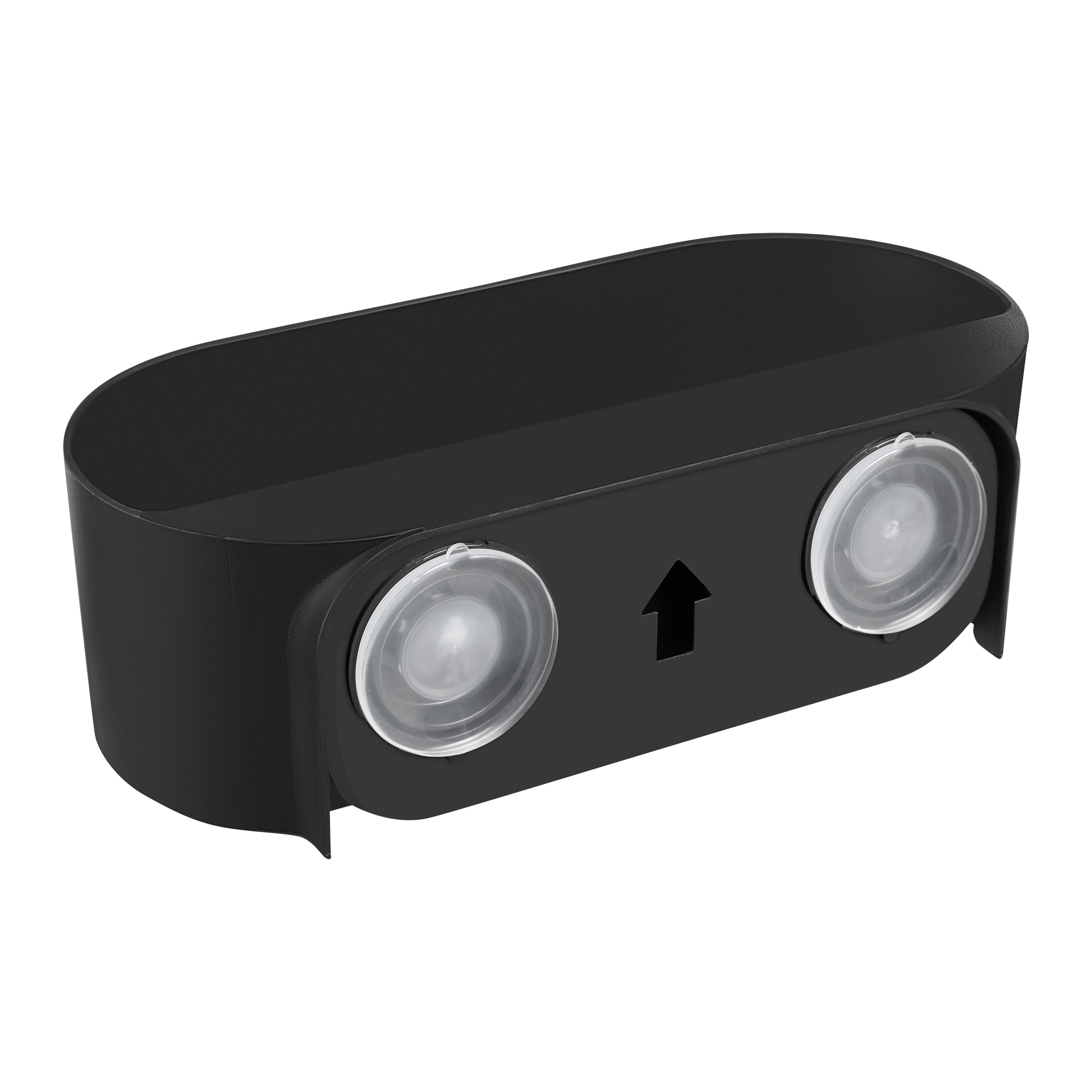 Koszyk łazienkowy pod prysznic Easy czarny mat Sensea - 5