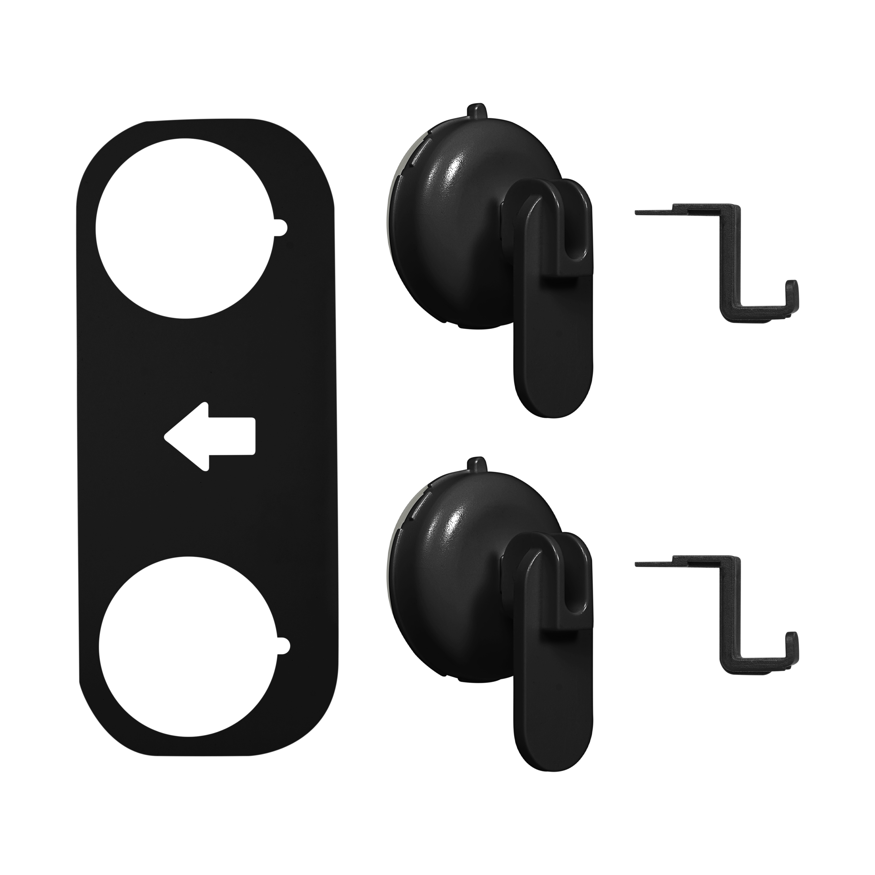 Koszyk łazienkowy pod prysznic Easy czarny mat Sensea - 3