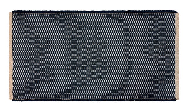 Passadeira de algodão Baleal 60x100cm azul navy