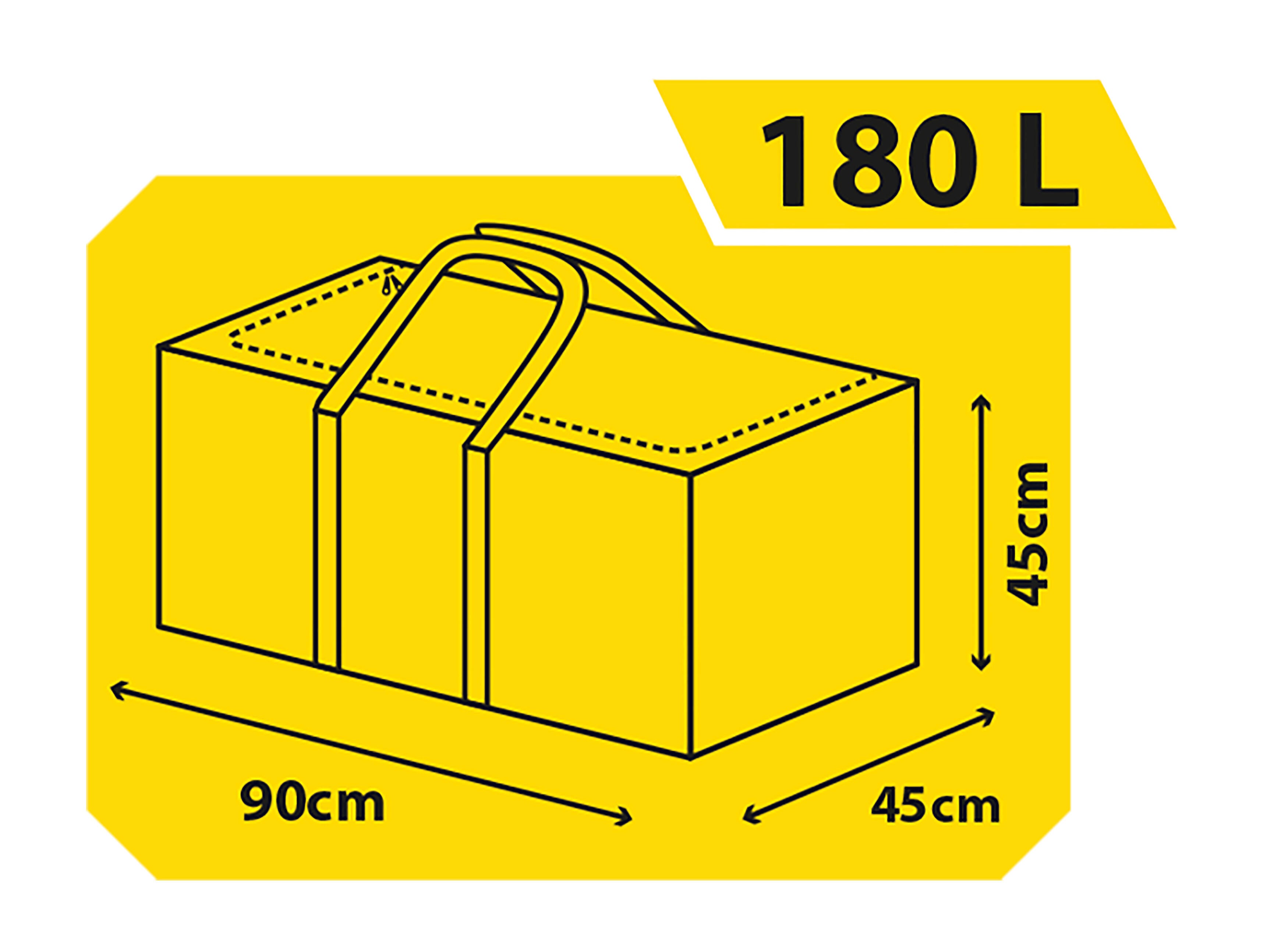 Caixa de Armazenamento Domopak Living Taurus 907414 Multiusos Cinzento 180 L 25 kg - 4