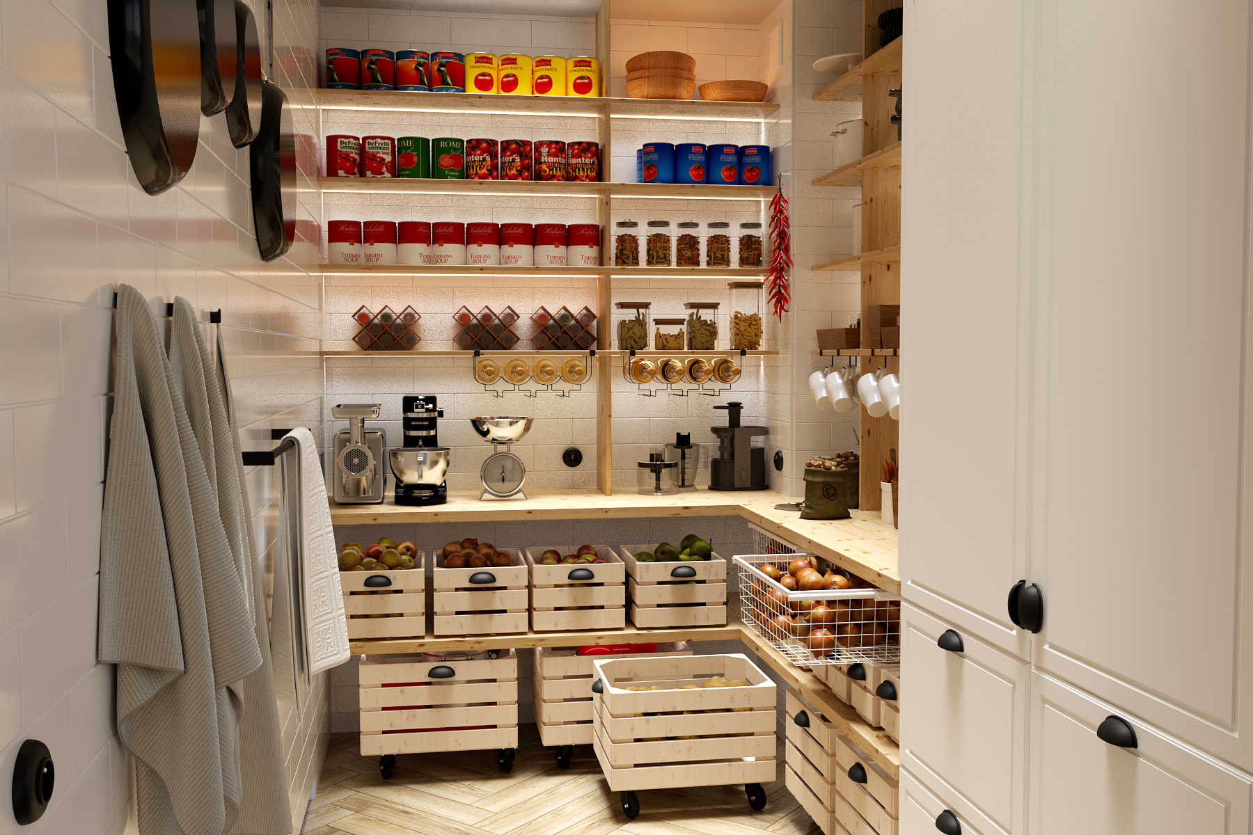 Taśma LED IP20 460 lm/m 5 m barwa ciepła POLUX - 10