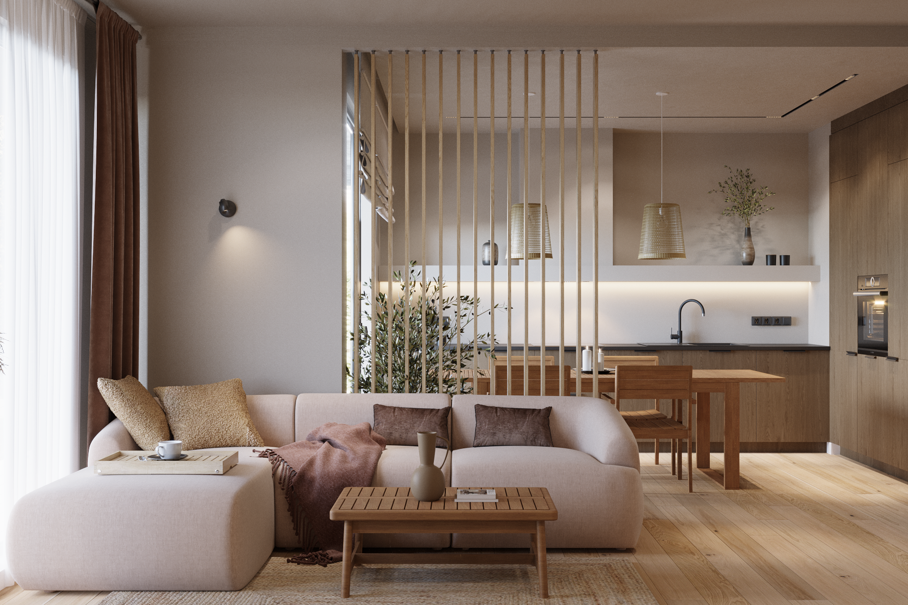 Świeca pieńkowa 4 szt. białe wys. 8 cm - 4