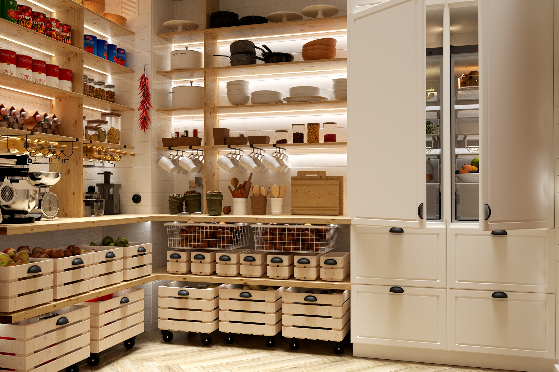 Taśma LED IP20 460 lm/m 5 m barwa ciepła POLUX - 7