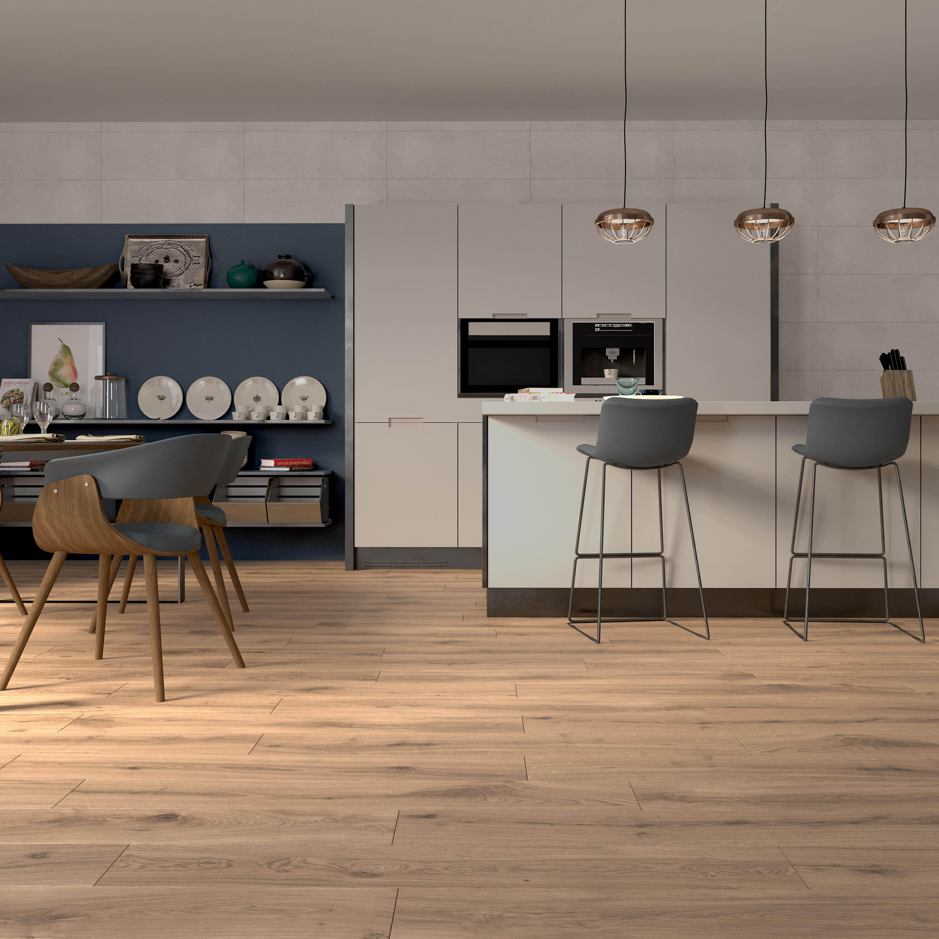 Pavimento cerâmico Dynamic natural 20x120 cm Ecoceramic - 17