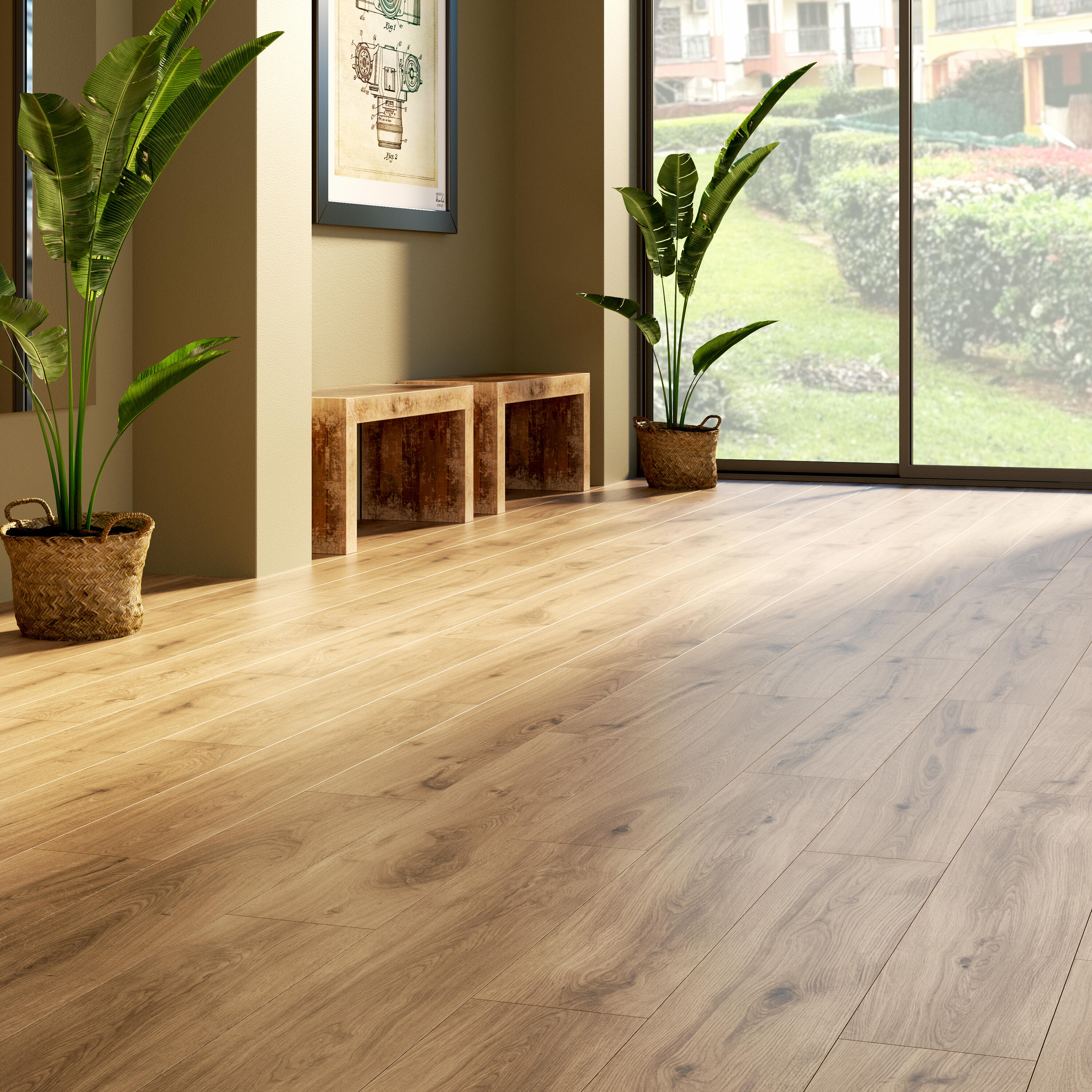 Pavimento cerâmico Dynamic natural 20x120 cm Ecoceramic - 16