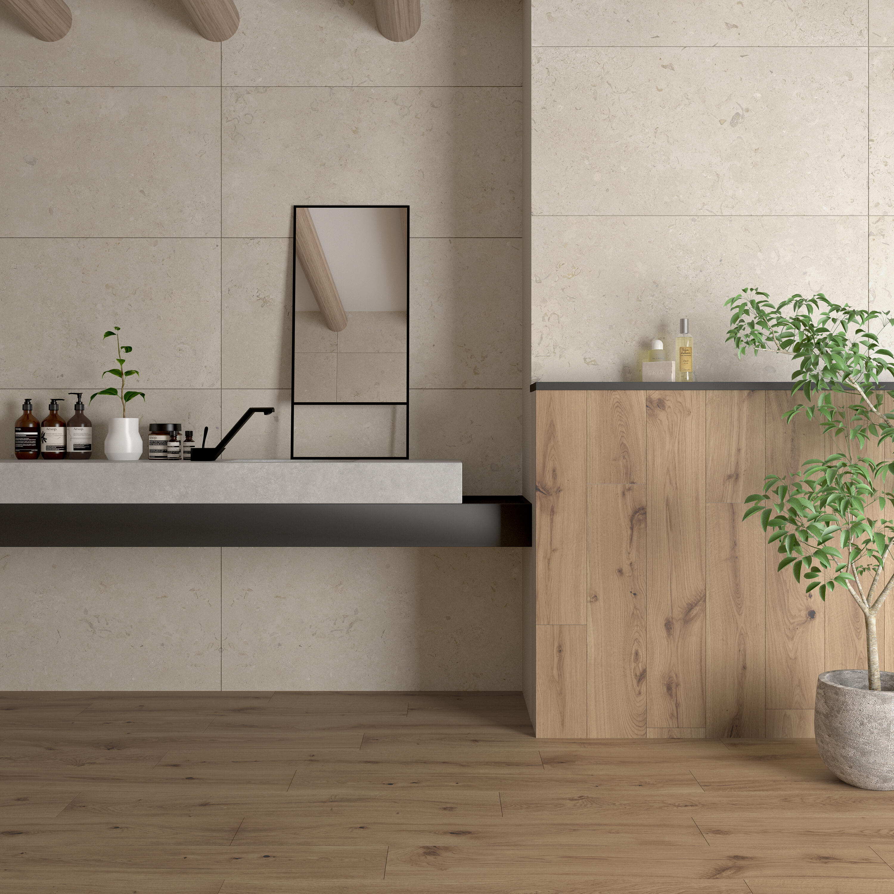 Pavimento cerâmico Dynamic natural 20x120 cm Ecoceramic - 15