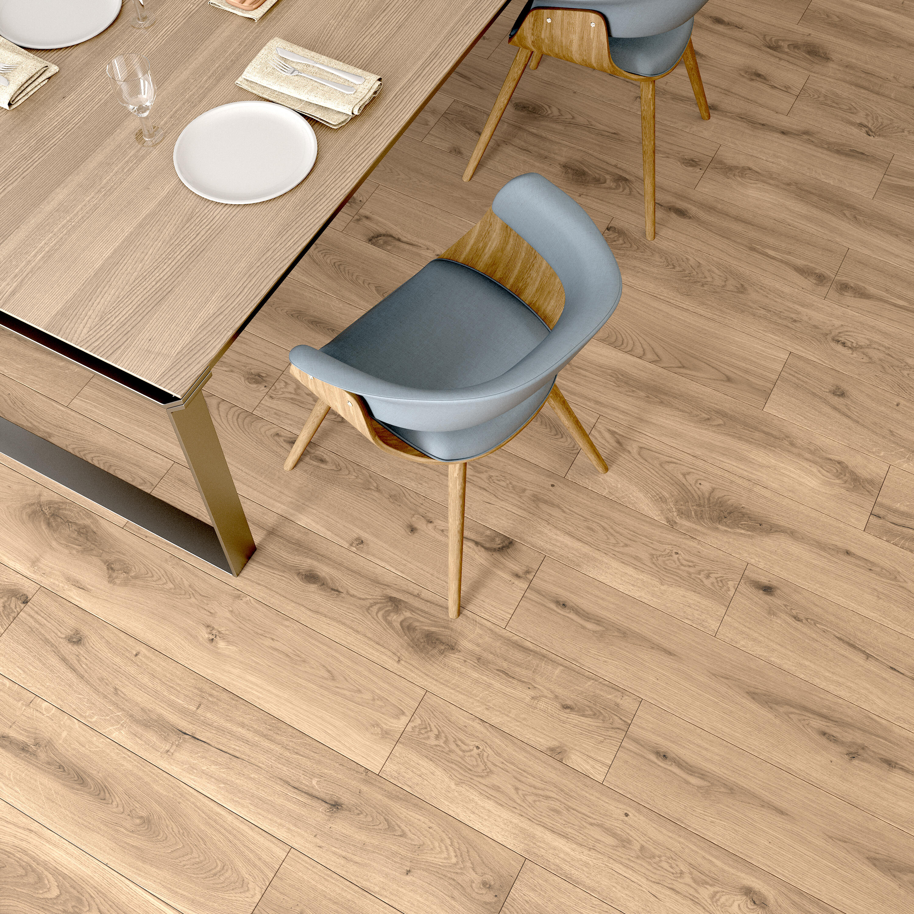 Pavimento cerâmico Dynamic natural 20x120 cm Ecoceramic - 5