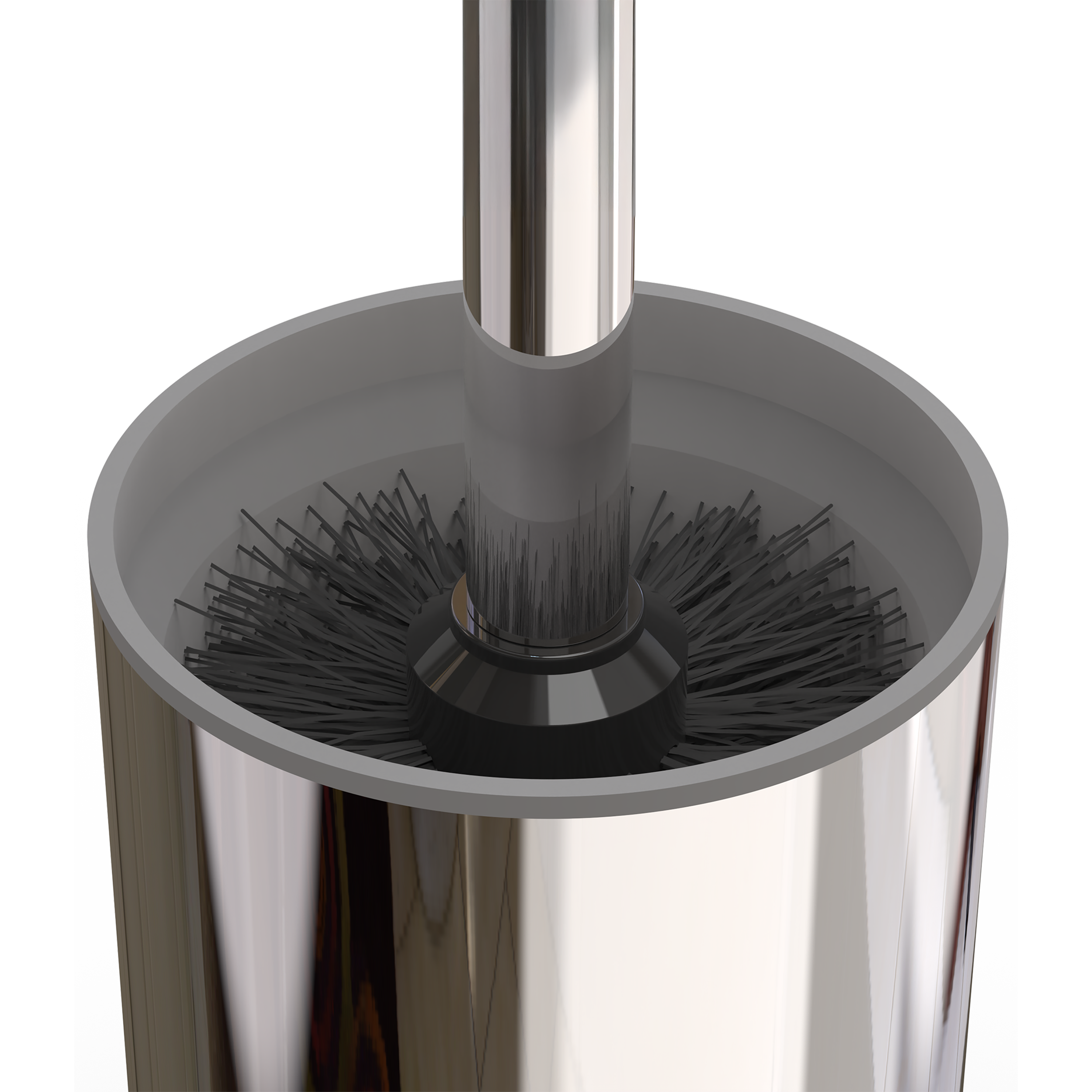 Szczotka do WC chromowana 40 cm Essential Sensea - 3