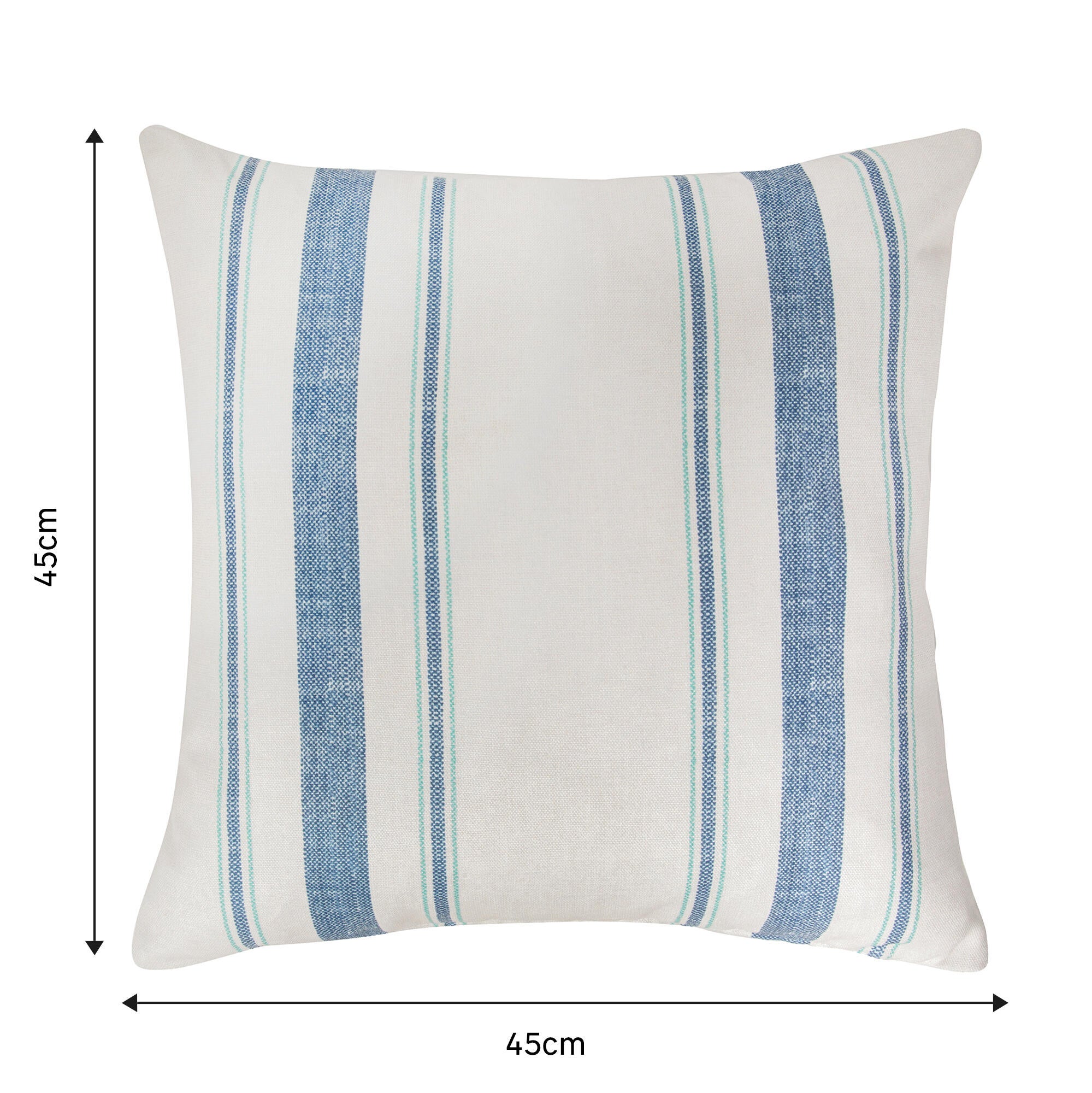 Almofada Fenway 45x45cm poliéster azul - 7