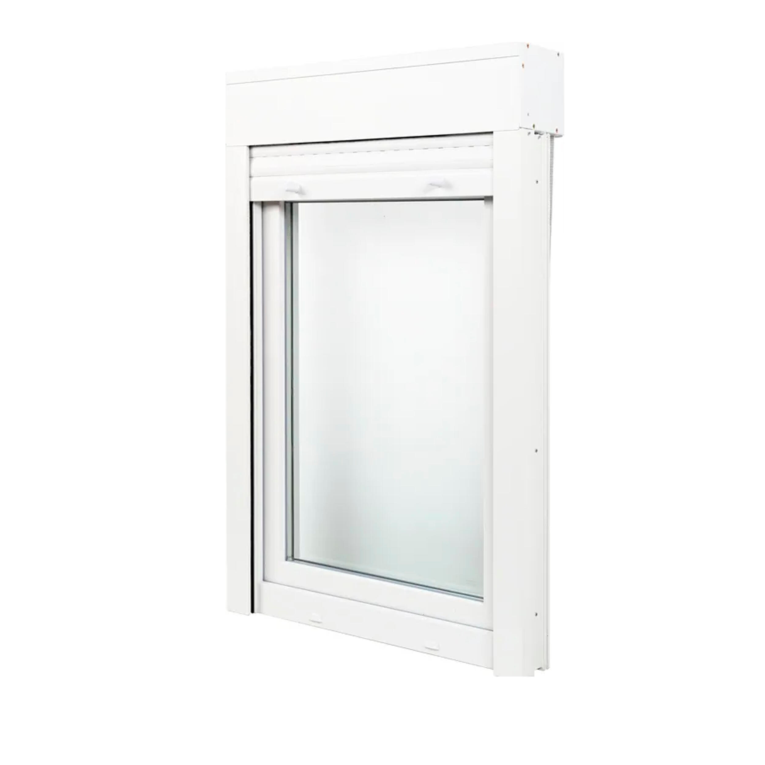 Janela de pvc oscilobatente ISOXA 75X115 com estore direita - 2
