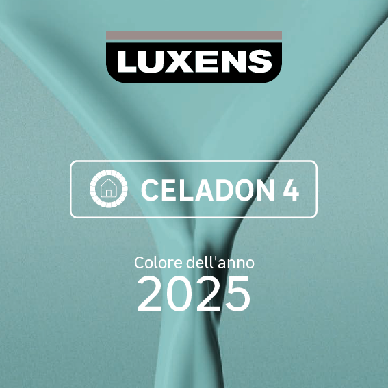 Smalto da interno per mobile e piastrelle super lavabile, antimacchia, LUXENS Cucina e Bagno verde celadon 4 satinato, 0.75 L - 3