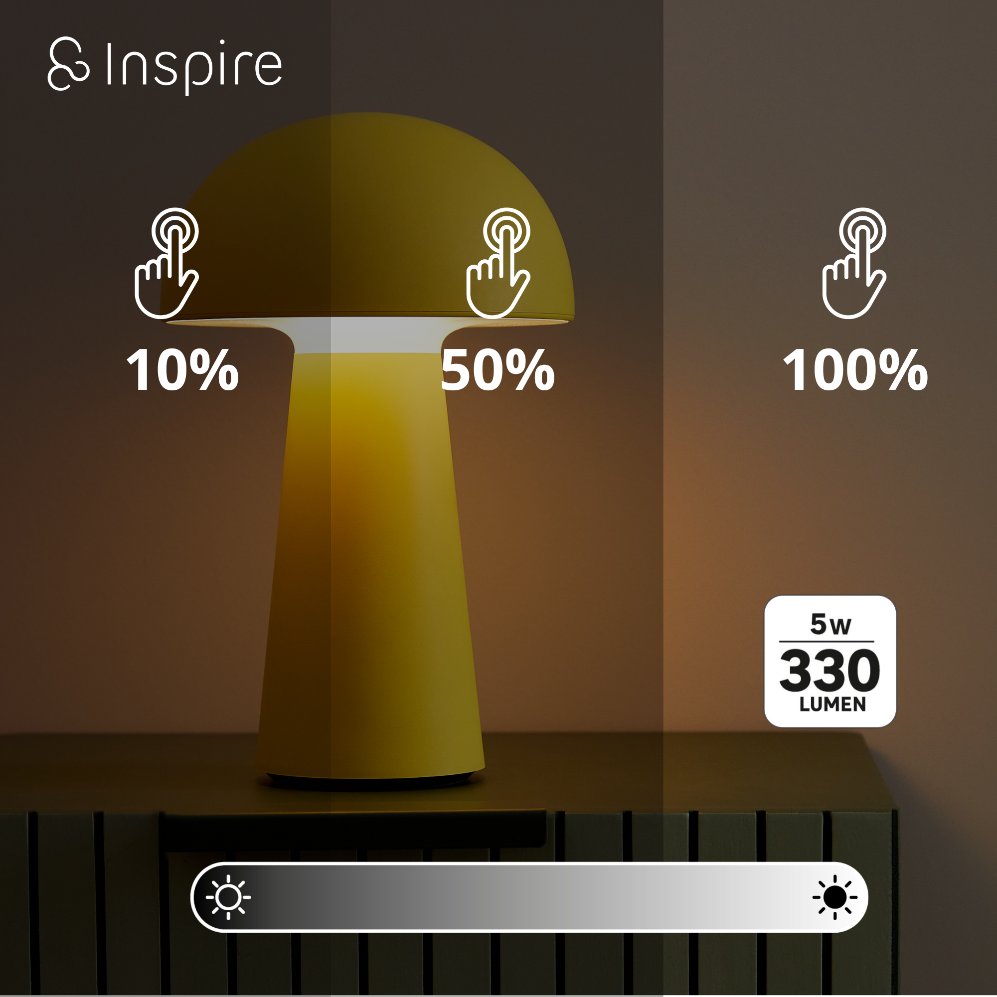 Candeeiro de mesa SIGRUN LIMA 300LM 2700K Inspire - 6