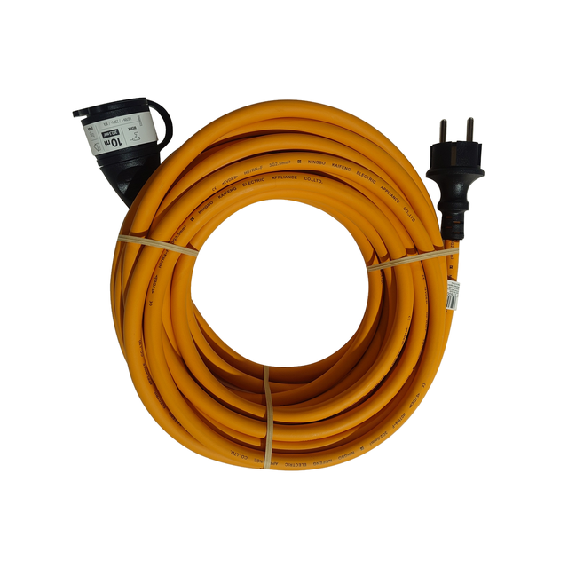 Rallonge électrique étanche de chantier 10 m 3G2.5 mm²