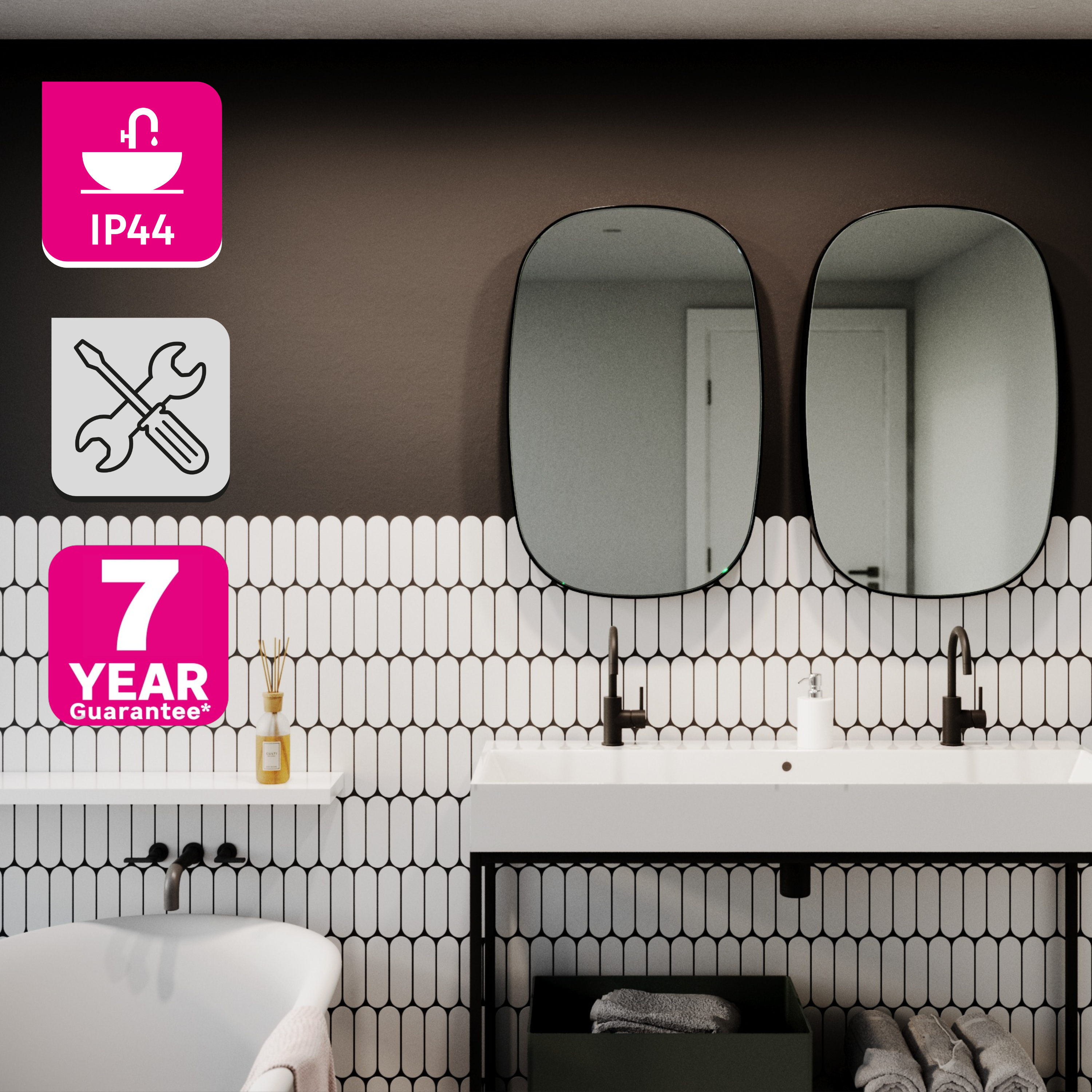 Reflektor łazienkowy LED Sanoa - 3