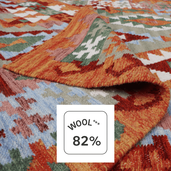 Alfombras étnicas de lana