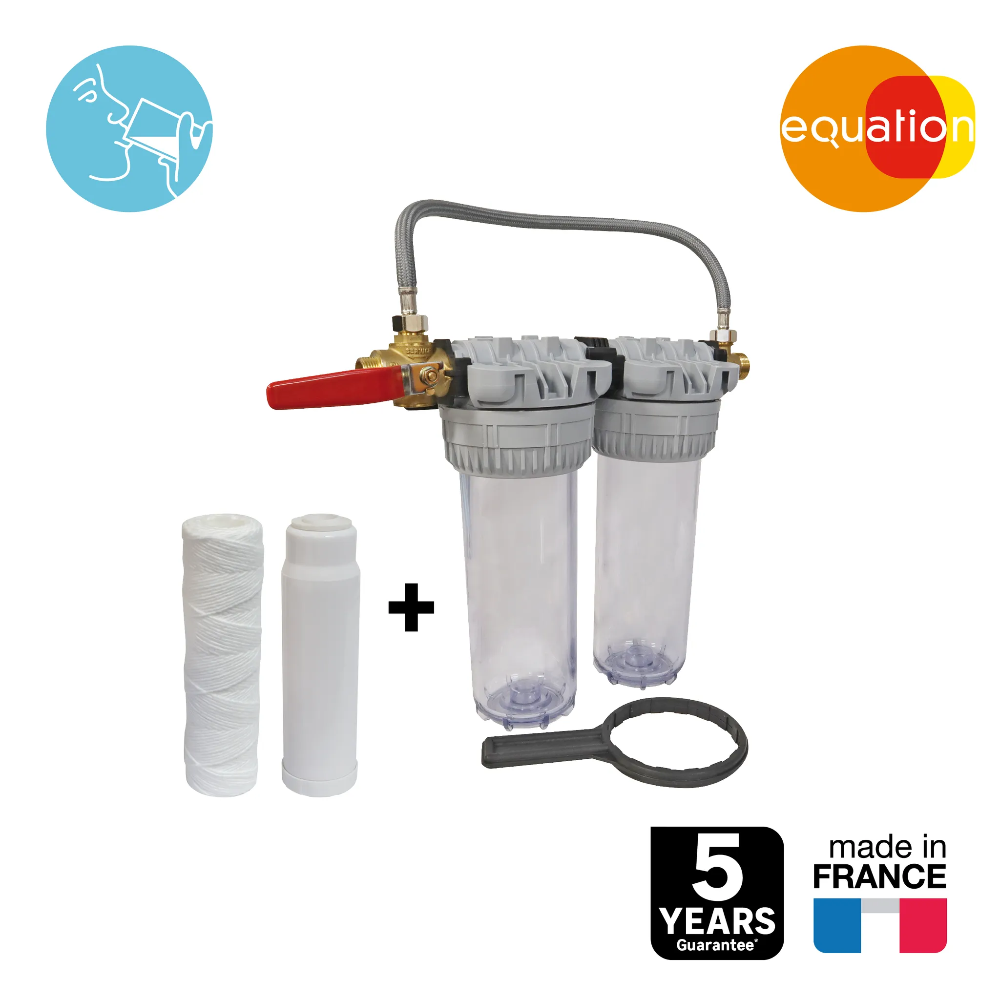 La station de filtration d'eau Equation, est idéale pour filtrer l'eau de votre habitat et améliorer la qualité de votre eau de boisson.  - 2