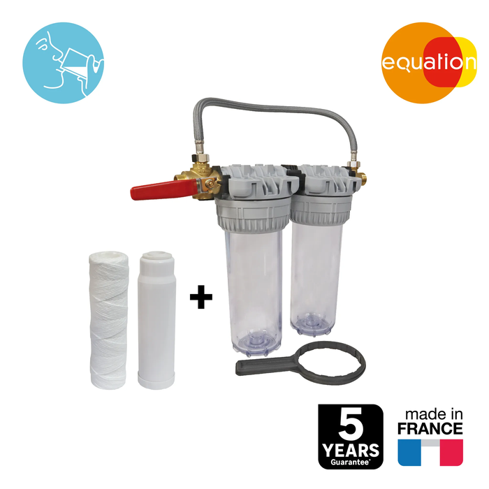 La station de filtration d'eau Equation, est idéale pour filtrer l'eau de votre habitat et améliorer la qualité de votre eau de boisson. 