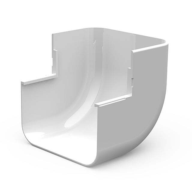 2 ÂNGULOS EXTERIORES 70X45 CALHA CLIMATIZAÇÃO JSL