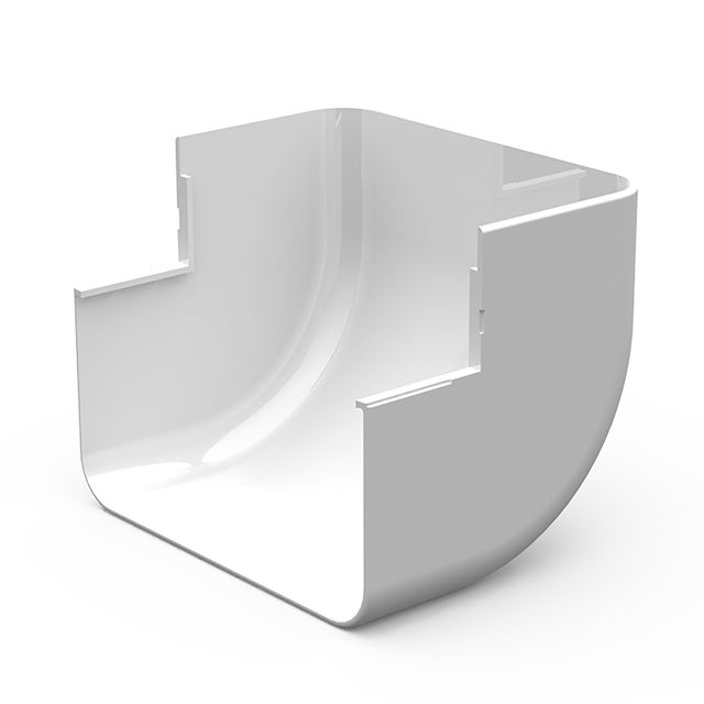 2 ÂNGULO EXTERIOR 100X60 CALHA CLIMATIZAÇÃO JSL