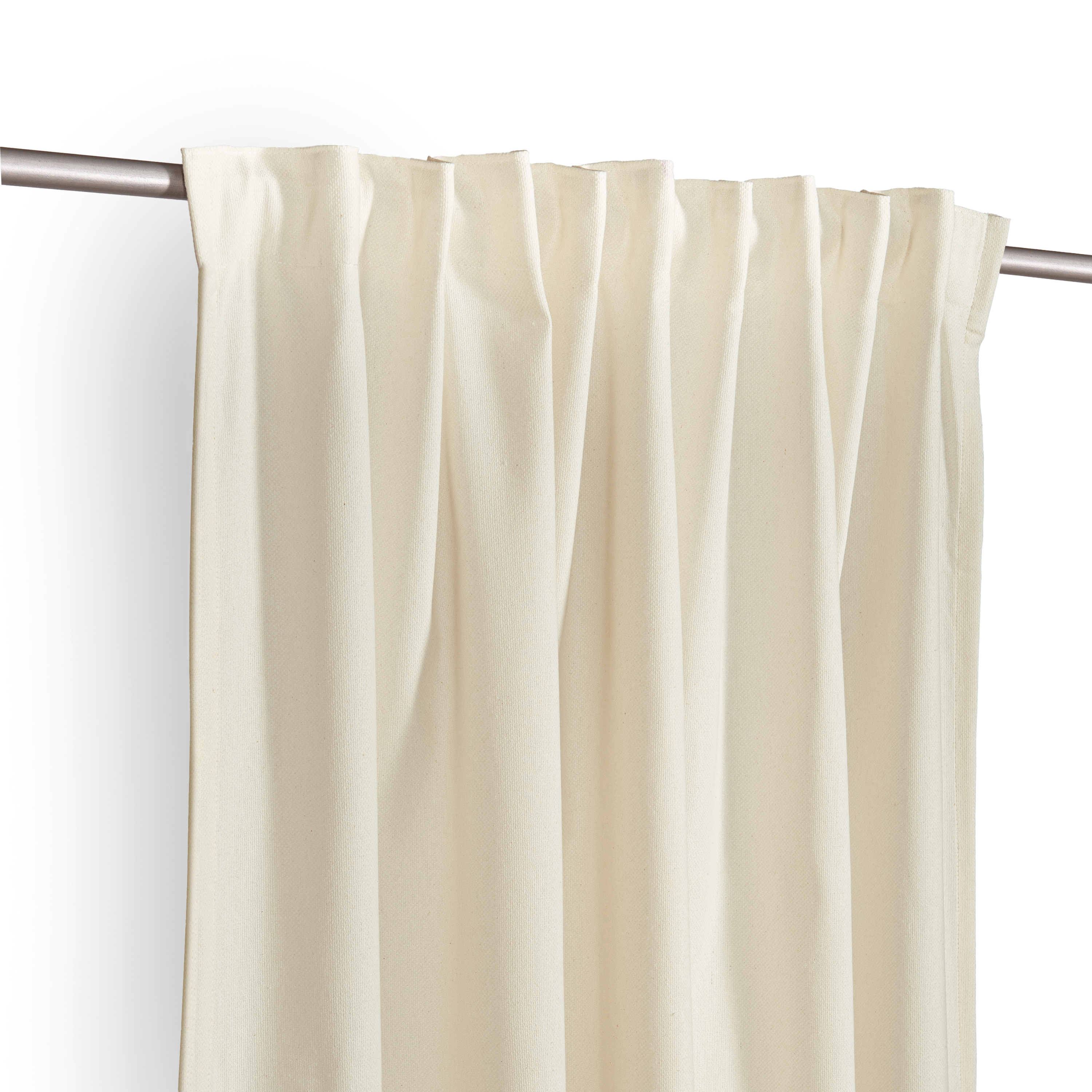 Cortinado fita e/ou presilha Axana 140X280cm branco Inspire - 6