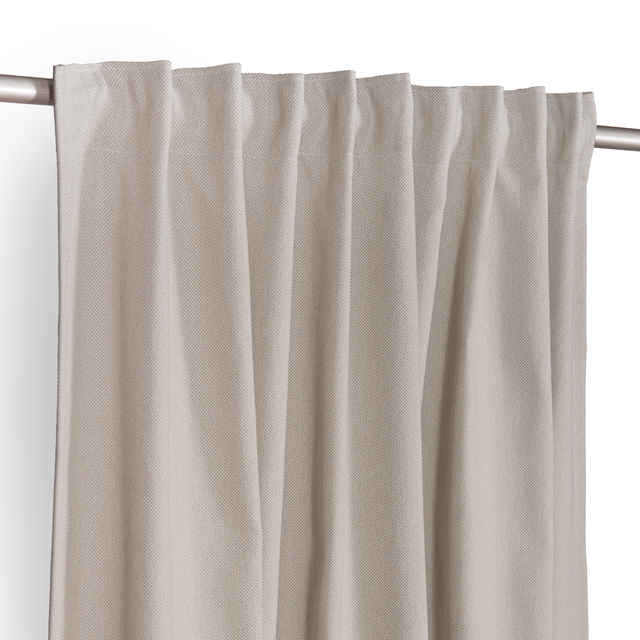 Voilage tamisant, Axana, beige H.280 x l.140 cm INSPIRE