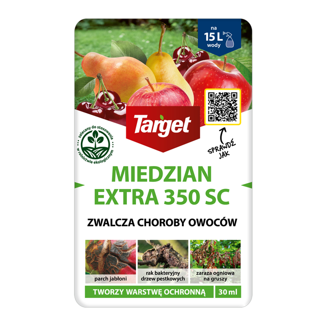 Środek grzybobójczy Miedzian Extra 350SC 30ml Target