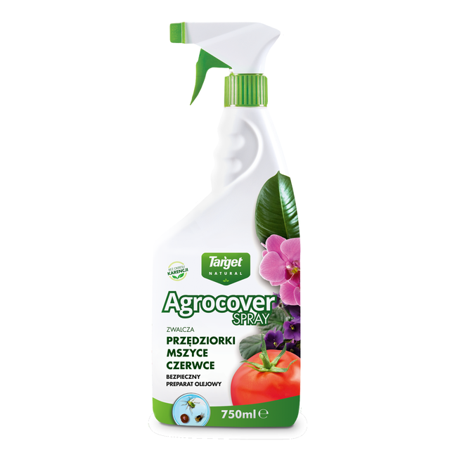 Środek na mszyce przędziorki czerwce Agrocover Spray 750 ml Target Natural