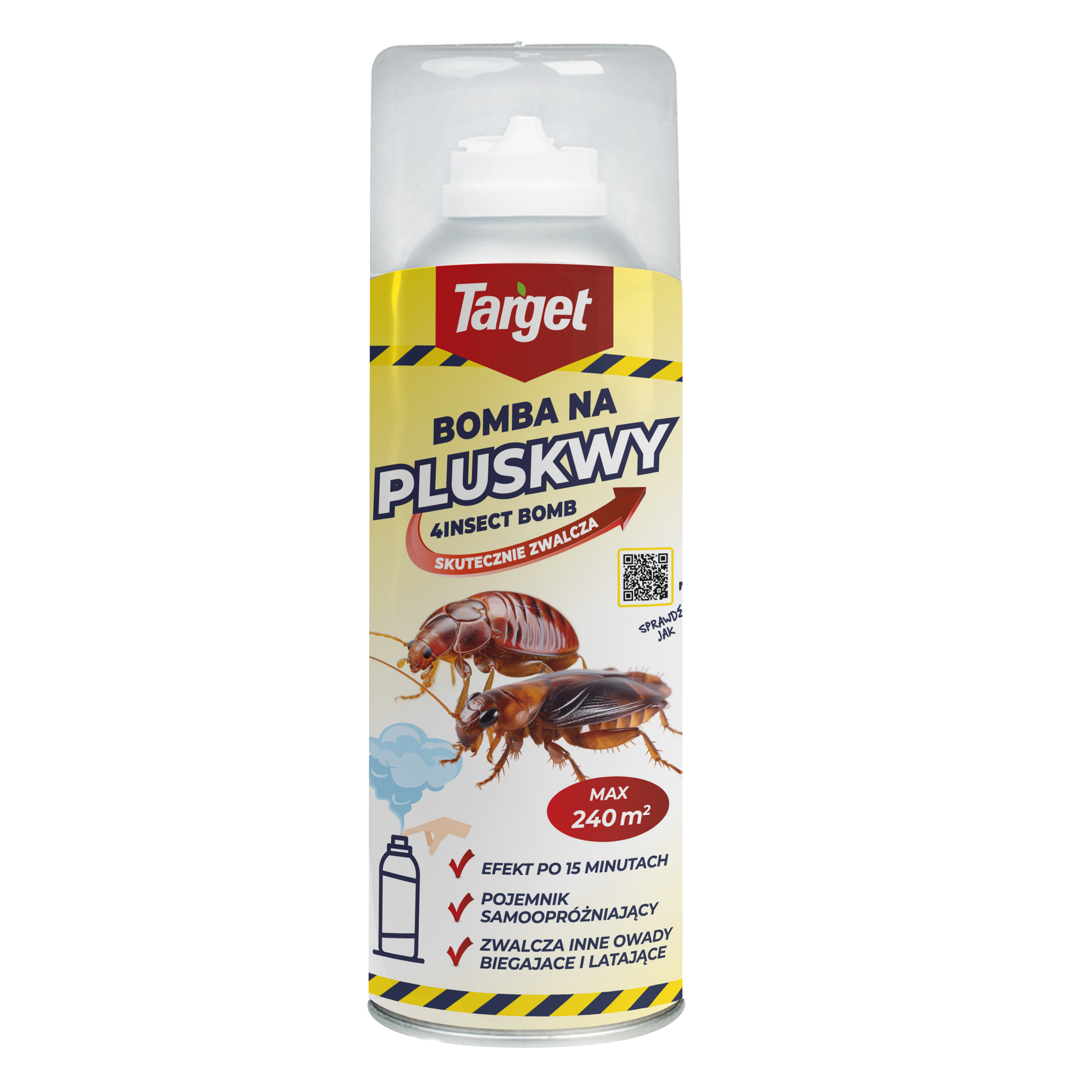 Środek na pluskwy Bomba w aerozolu 400 ml Target