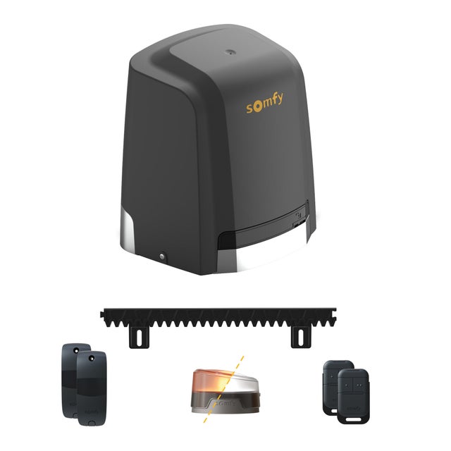 Moteur pour portail coulissant, SOMFY, Slidymoove 600 flash