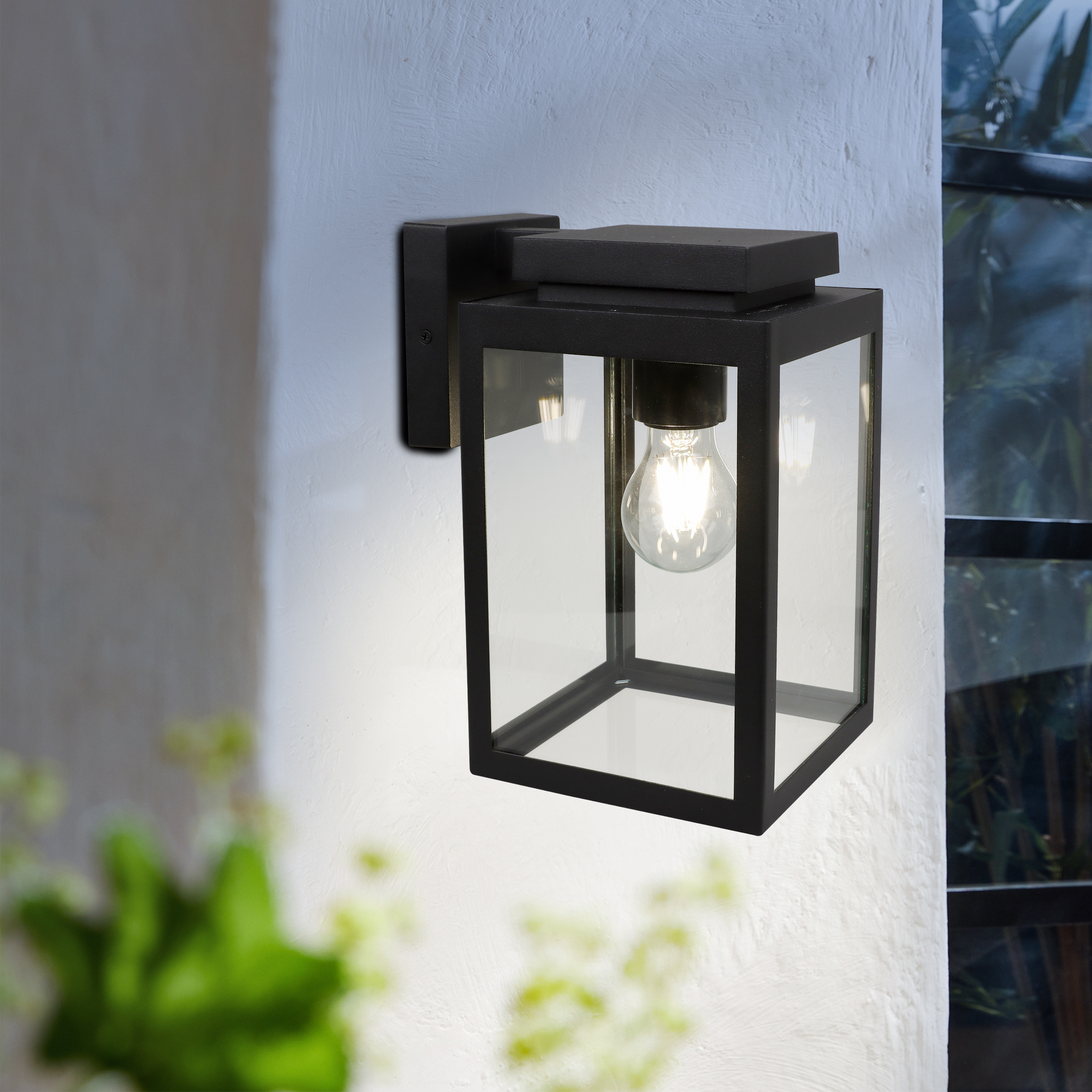 Kinkiet zewnętrzny Ikaros góra czarny E27 IP54 Inspire - 3