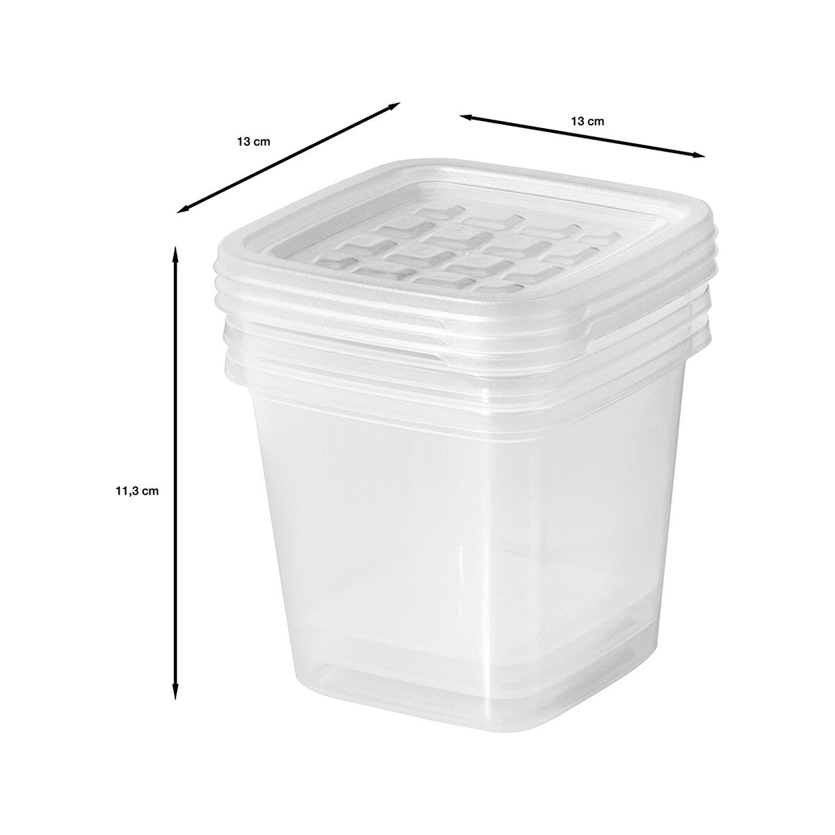 Contenitore per alimenti 1 Lt TONTARELLI Freezy trasparente L 17 x H 12.1 cm - 5