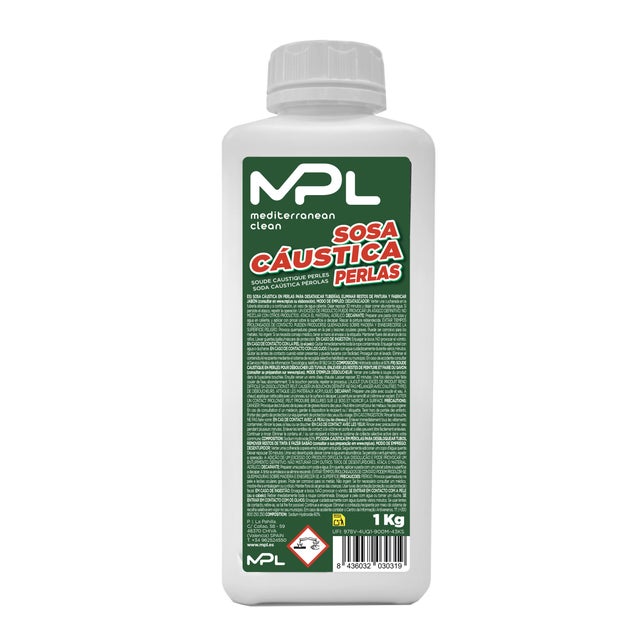 DESENTUPIDOR SODA CÁUSTICA PÉROLAS MPL 1KG
