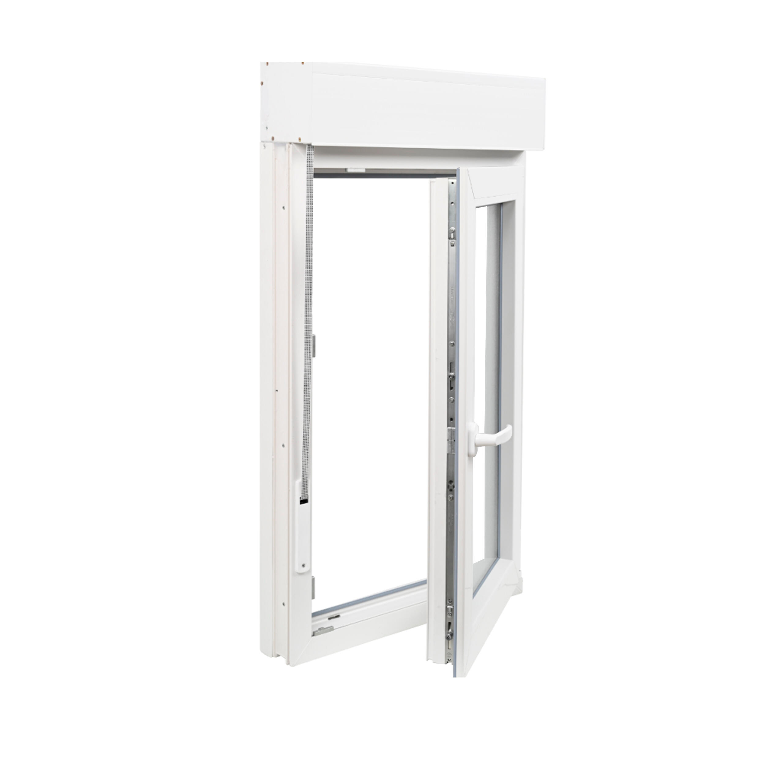 Janela de pvc batente ISOXA 60X115 com estore - 2