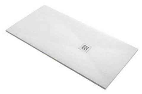 BASE DUCHE RESINA ANTIDERRAPANTE RETANGULAR 70x100 cm BRANCO - 2