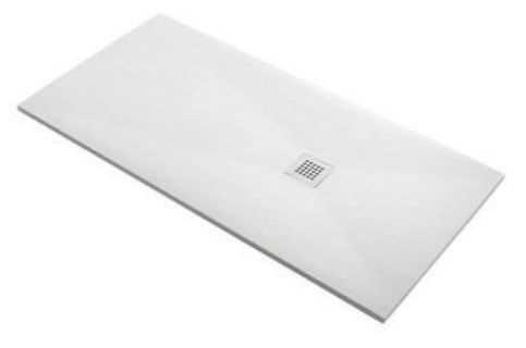 BASE DUCHE RESINA ANTIDERRAPANTE RETANGULAR 70x120 cm BRANCO - 3