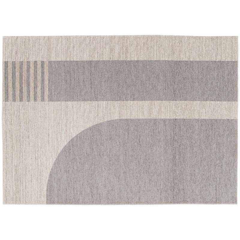 Inspire Tappeto Outdoor urbane moon 1 in poliestere grigio L 230 x L 160 cm