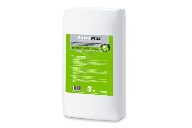 MASSA DE RENOVAÇÃO EM PÓ INTERIOR 4 HORAS CAPA MÉDIA EXTRAPLAS VERDE BEISSIER 5KG