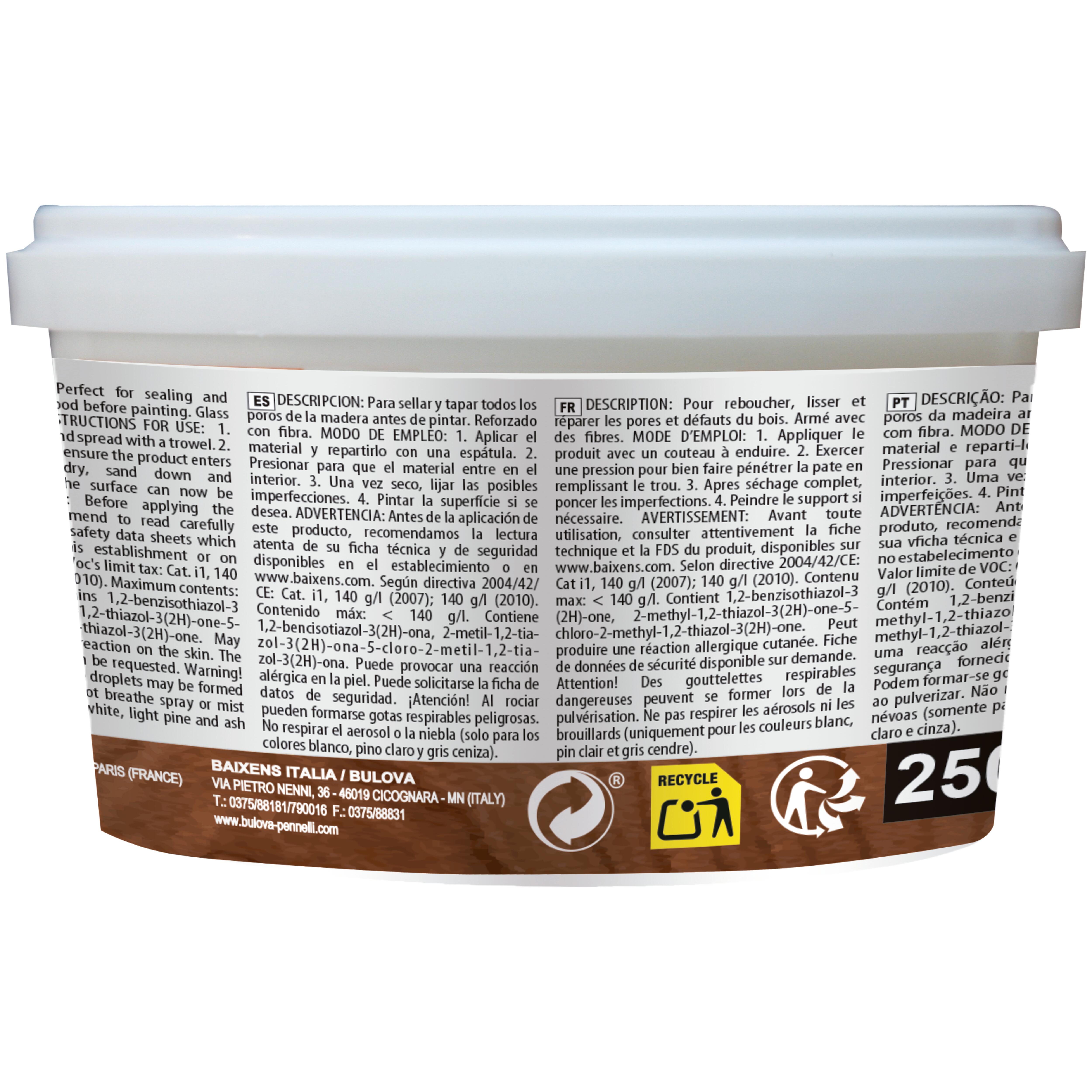 BETUME PARA MADEIRA 250G SAPELLY - 2