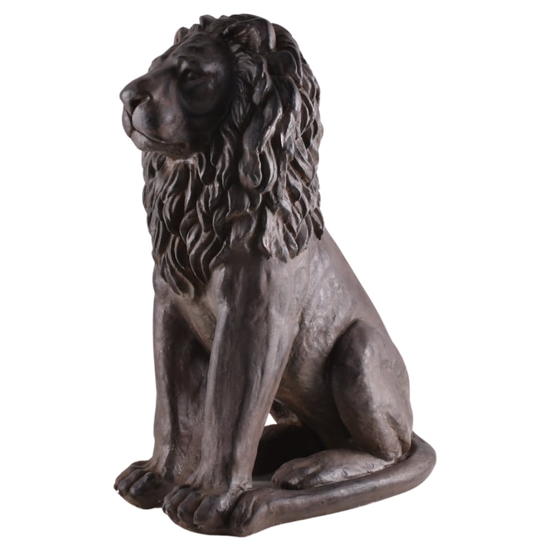 Dekoracja ogrodowa lew 41x24x60 cm brązowa Direct Home and Garden