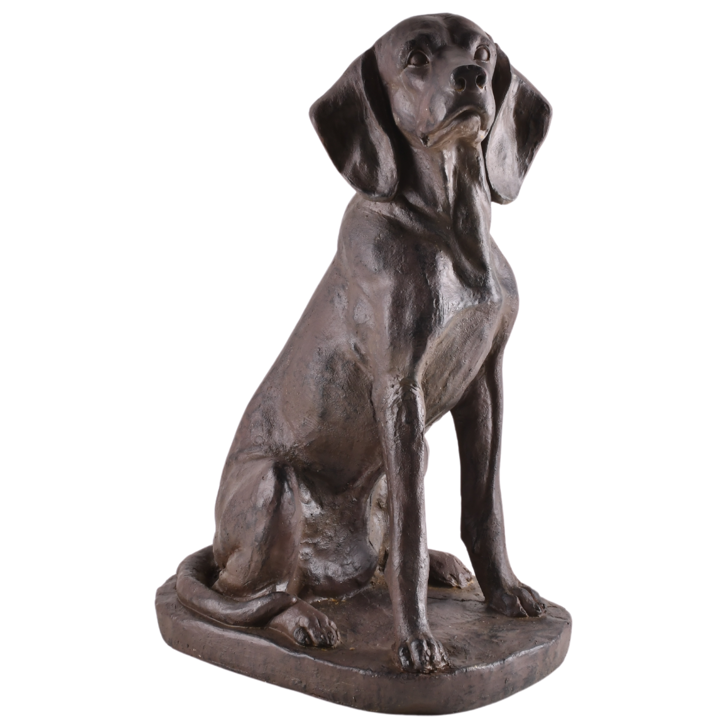 Dekoracja ogrodowa pies 28x39x60 cm brązowa Direct Home and Garden