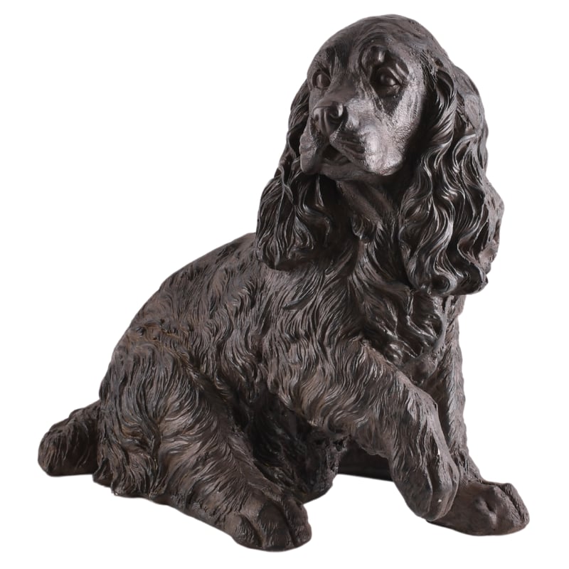 Dekoracja ogrodowa pies 26x41x39 cm brązowa Direct Home and Garden
