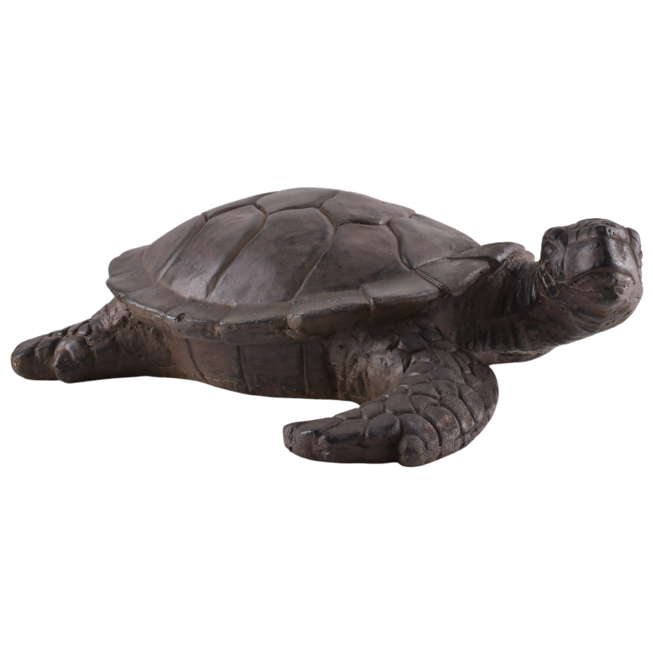 Dekoracja ogrodowa żółw 49x43x16 cm brązowa Direct Home and Garden