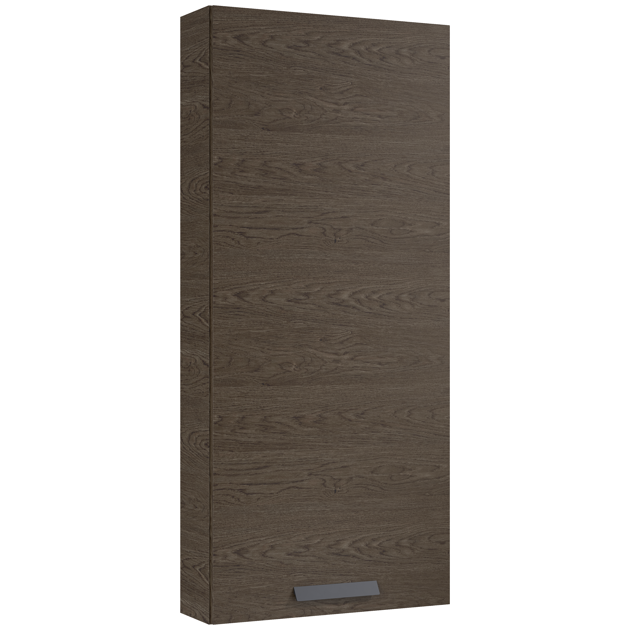 Korpus szafki łazienkowej modułowej Ness 53x17x120 cm brązowy orzech Sensea