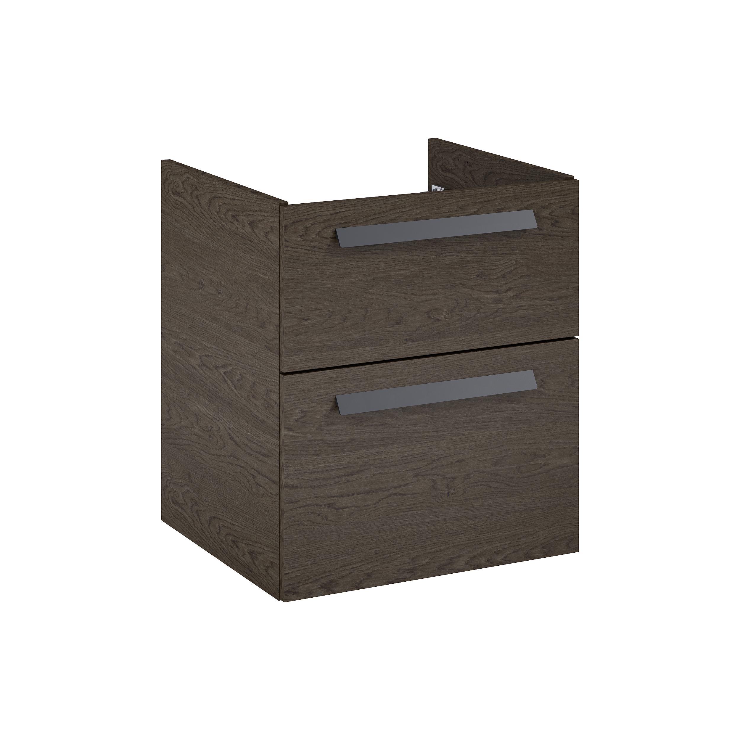 Szafka pod umywalkę wisząca 51.6x46x59 cm orzechowa Ness Sensea