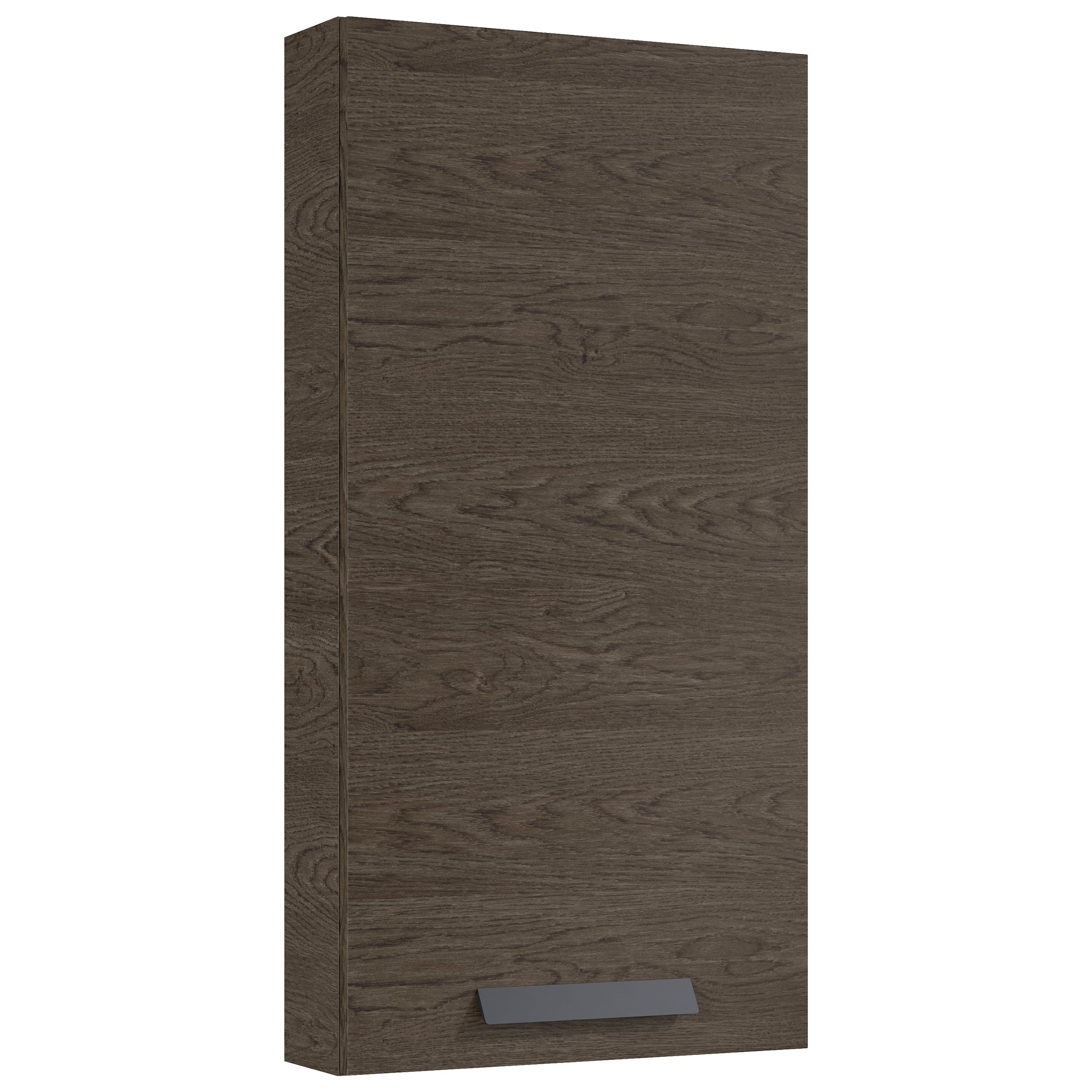Szafka łazienkowa wisząca Ness 40x12.6x80 cm brązowy orzech Sensea