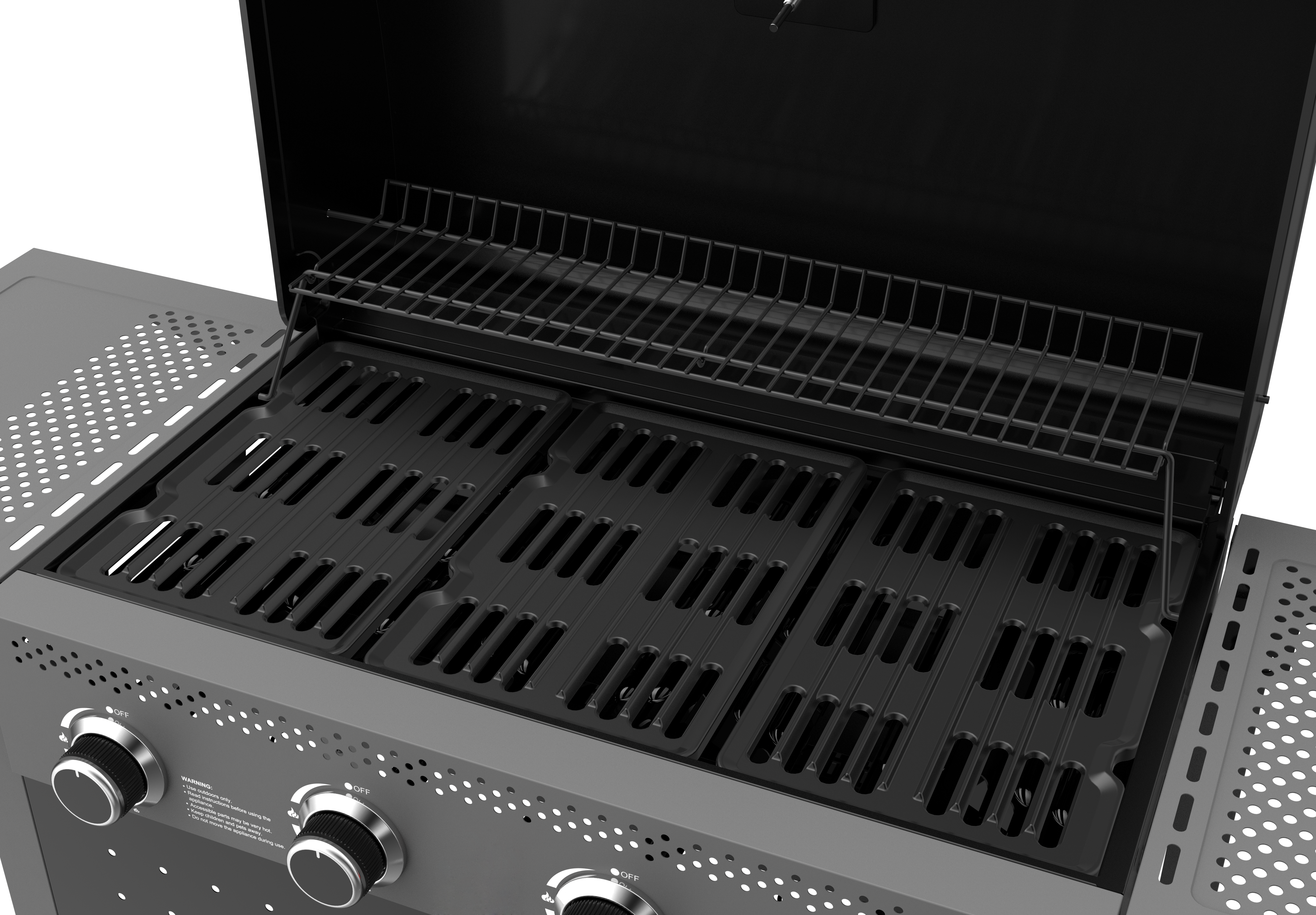 Grill gazowy 10kW Camila 4 palniki + reduktor Corciano - 6