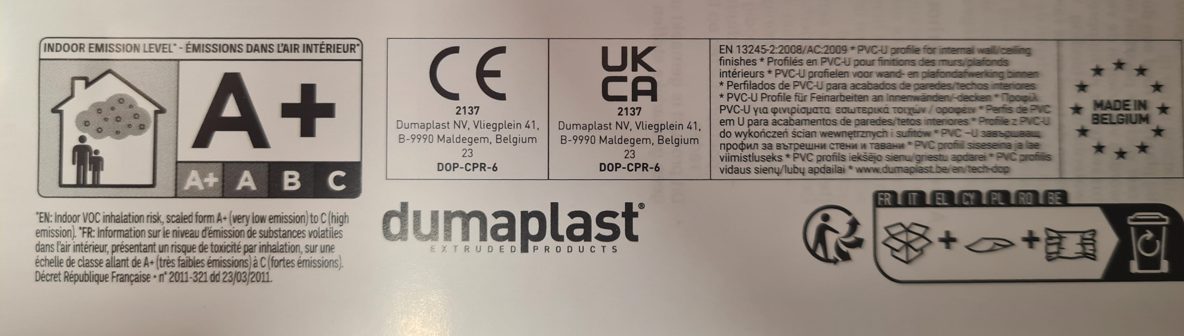 Lot de 2 panneaux douche PVC XL Tavira DUMAWALL, L.260 x l.90 cm, Ep.5 mm - 4