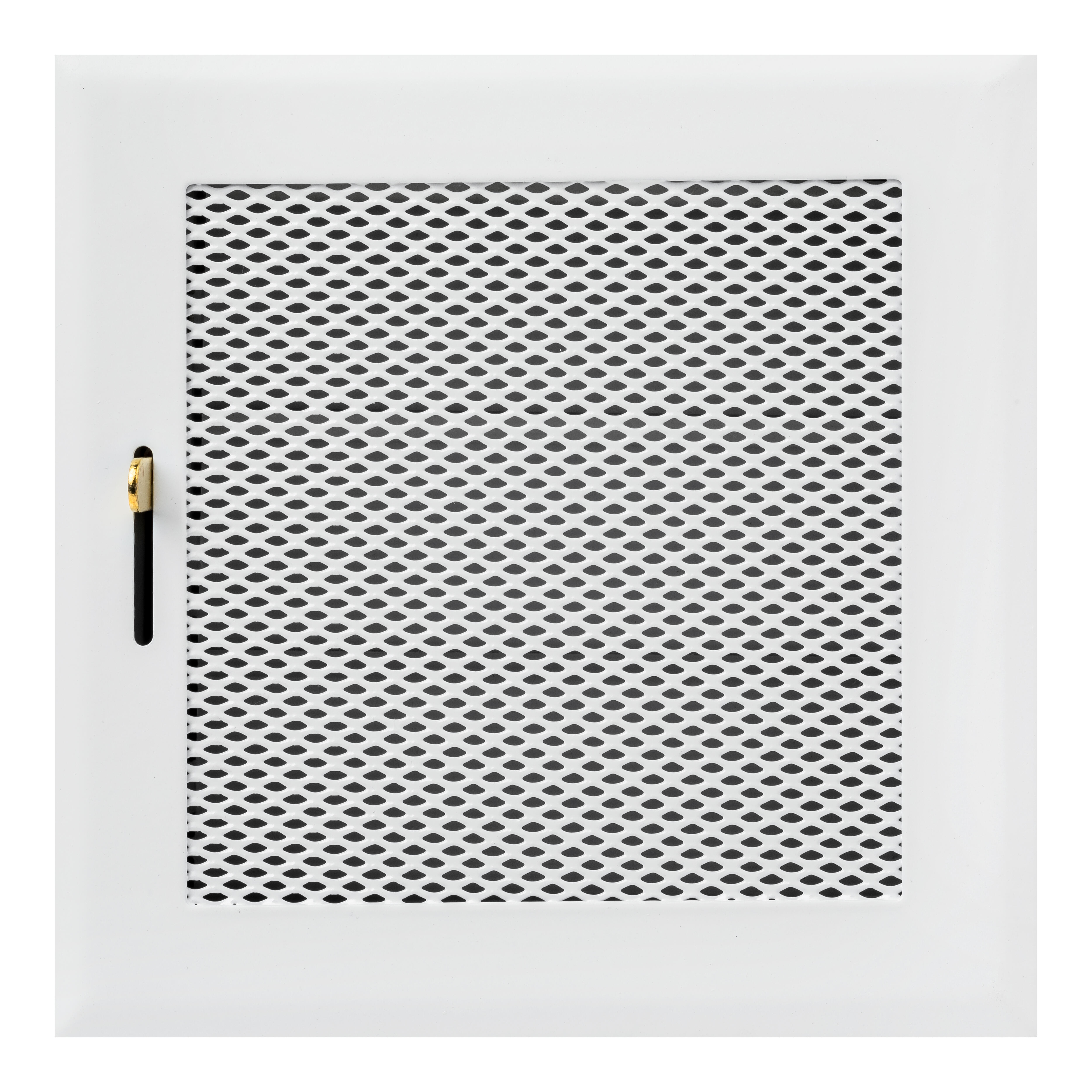 REJILLA REGISTRABLE PARA TUBO DE 120 MM 15X15 CM BLANCO - 2