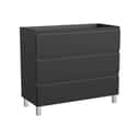 MUEBLE DE BAÑO MODULAR ATLANTIS ANTRACITA 3 CAJONES 100X45CM - 2