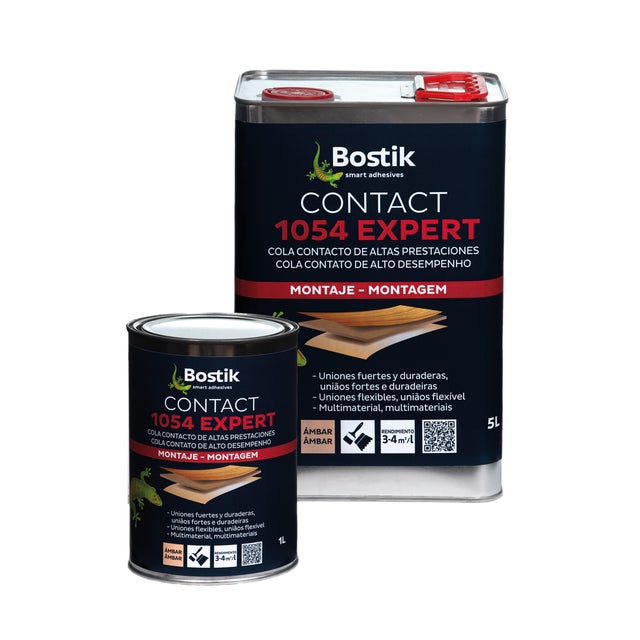COLA DE CONTACTO PROFISSIONAL 1054 EXPERT BOSTIK 1KG